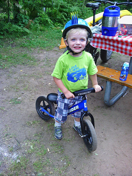 reid on his bike